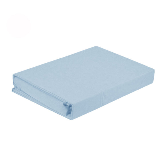 NNEDSZ 325TC 100% Cotton Sateen Sheet Set Dusty Blue Double