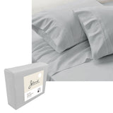 NNEDSZ Jane Barrington 1200TC Olivia Cotton Rich Sheet Set 40cm Wall Cloud King