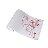 NNEDSZ Christmas Print White Table Runner 33 x 180cm Reindeers