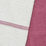 NNEDSZ Set of 4 Rosa Cotton Rich Terry Tea Towels 42 x 62cm Cherry