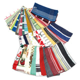NNEDSZ Random Pick Set of 6 100% Cotton Pattern Tea Towels - 50 x 70 cm