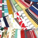 NNEDSZ Random Pick Set of 6 100% Cotton Pattern Tea Towels - 50 x 70 cm