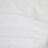 NNEDSZ J Elliot Home Waffle Set of 4 Cotton Tea Towels 50 x 70 cm White