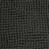 NNEDSZ Toggle Microfiber Bath Mat Contoured Charcoal