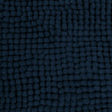 NNEDSZ Toggle Microfiber Bath Mat Contourned Navy