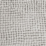 NNEDSZ Toggle Microfiber Bath Mat Large Silver