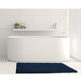 NNEDSZ Toggle Microfiber Bath Mat Medium Navy