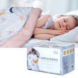 NNEDSZ Jelly Bean Kids Adura Pink Kids Weighted Blanket with Extra Cuddly Removable Cover 2.8kg 95 x 125 cm