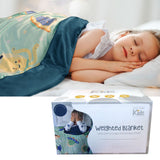 NNEDSZ Jelly Bean Kids UFO Aqua Kids Weighted Blanket 2.8kg