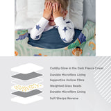NNEDSZ Jelly Bean Kids UFO Aqua Kids Weighted Blanket 2.8kg