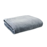 NNEDSZ Luxury Push Blanket Silver Super King