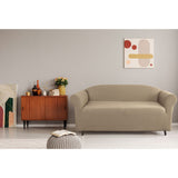 NNEDSZ Elan Cambridge Extra-stretch Couch Cover Linen Two Seater Linen