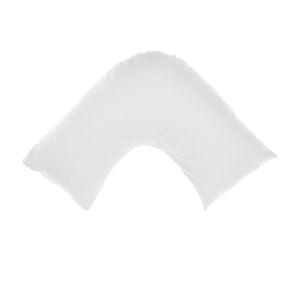 NNEDSZ 300TC Cotton V Shape Pillowcase White