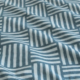 NNEDSZ Fletcher Faded Indigo Printed Quilt Cover Set King