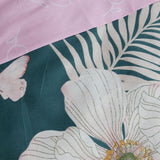 NNEDSZ 250TC Tiki Tropical Cotton Sateen Quilt Cover Set Queen