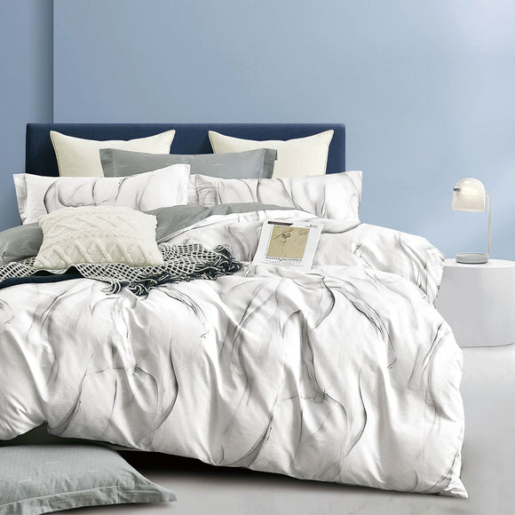 NNEDSZ 250TC Vander Cotton Sateen Quilt Cover Set King
