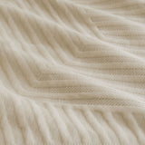 NNEDSZ Alton Linen Embossed Texture Geo Quilt Cover Set King