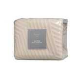 NNEDSZ Alton Linen Embossed Texture Geo Quilt Cover Set King