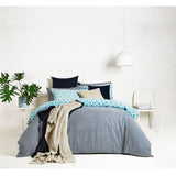 NNEDSZ Coast Reversible Quilt Cover Set QUEEN