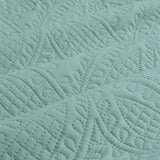 NNEDSZ Eddison Bluestone Light Quilted Embossed Quilt Cover Set King