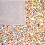 NNEDSZ Jelly Bean Kids Flora Brown Quilt Cover Set Single