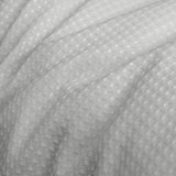 NNEDSZ Florence Waffle Silver Quilt Cover Set King