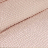 NNEDSZ Ingrid Blush Seersucker Stripe Quilt Cover Set Double