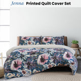 NNEDSZ Jenna Printed Quilt Cover Set King