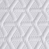 NNEDSZ Leonardo White Embossed Quilt Cover Set Queen