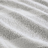 NNEDSZ Liam Chenille Textured Grey Quilt Cover Set King