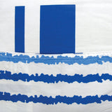 NNEDSZ Retro Home 250TC Cotton Rich Metropol Cobalt Quilt Cover Set Queen