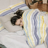 NNEDSZ Milford Seafoam Polyester Cotton Quilt Cover Set Queen