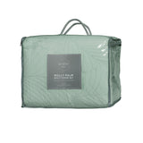 NNEDSZ Molly Palm Green Quilted Quilt Cover Set King