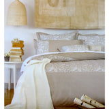NNEDSZ 225TC Cotton Rich Paisley Stone Quilt Cover Set Queen
