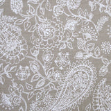 NNEDSZ 225TC Cotton Rich Paisley Stone Quilt Cover Set Queen