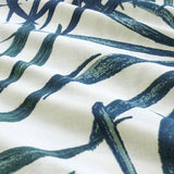 NNEDSZ Palms Blue Polyester Cotton Quilt Cover Set King