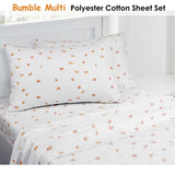 NNEDSZ Bumble Multi Printed Sheet Set Single