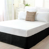 NNEDSZ Quilted Valance Black QUEEN