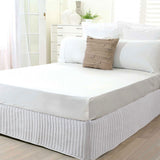 NNEDSZ Quilted Valance White QUEEN
