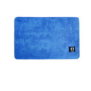 NNEDSZ Asha Anti Slip Polyester Bath Mat 50 x 80 cm Cobalt Blue