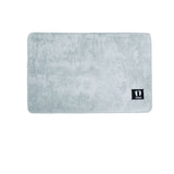 NNEDSZ Asha Anti Slip Polyester Bath Mat 50 x 80 cm Silver