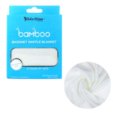 NNEDSZ Rayon Bamboo Waffle Blanket Bassinet Size 120x80cm