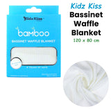 NNEDSZ Rayon Bamboo Waffle Blanket Bassinet Size 120x80cm