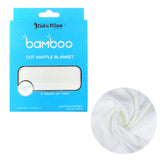 NNEDSZ Rayon Bamboo Waffle Blanket Cot Size 140x120cm