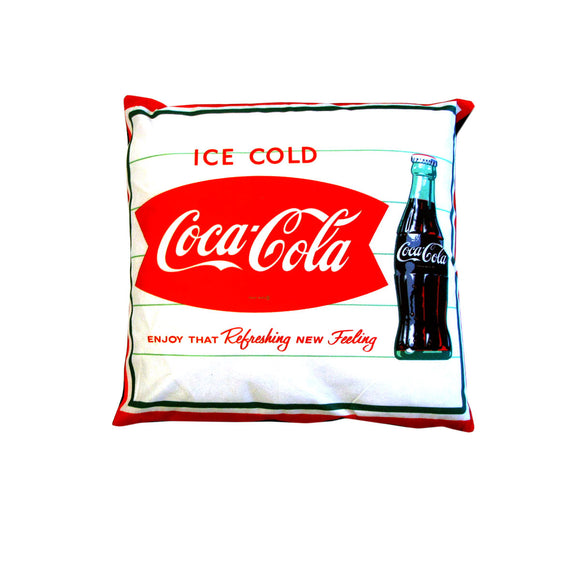 NNEDSZ Australian Mancave Retro Cushion Coca-Cola Ice Cold 40 x 40 cm