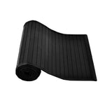 NNEDSZ Broad Slat Bamboo Table Runner 140 x 33cm Black