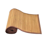 NNEDSZ Broad Slat Bamboo Table Runner 140 x 33cm Natural