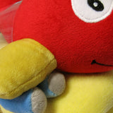 NNEDSZ Baby Red Blanket with Toy Aeroplane
