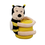 NNEDSZ Baby Yellow Blanket with Toy Bumble Bee