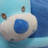 NNEDSZ Baby Blue Blanket with Toy Bunny